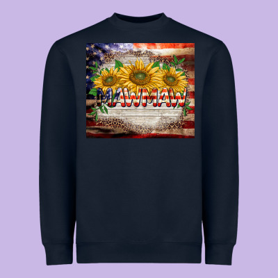 Patriotic Mawmaw Tumbler Heavyweight Sweatshirt Designed By Barkaloodesign