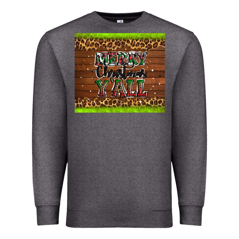 Merry Christmas Y'all Premium Sweatshirt by AdoDesignShop | Teevron