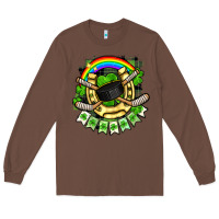 Chestnut St. Patrick's Day Hockey Long Sleeve Tee - FaDigitalArtStudio