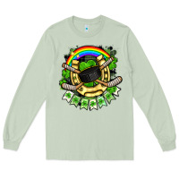 Matcha St. Patrick's Day Hockey Long Sleeve Tee - FaDigitalArtStudio