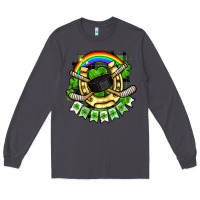 Smoke St. Patrick's Day Hockey Long Sleeve Tee - FaDigitalArtStudio