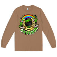 Toasted Coconut St. Patrick's Day Hockey Long Sleeve Tee - FaDigitalArtStudio