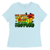 Baby Blue one month cant hold our history Ladies Tee - CowGirlArtShop