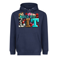 Navy valentines day lets get lit Heavyweight Hoodie - AdoDesignShop