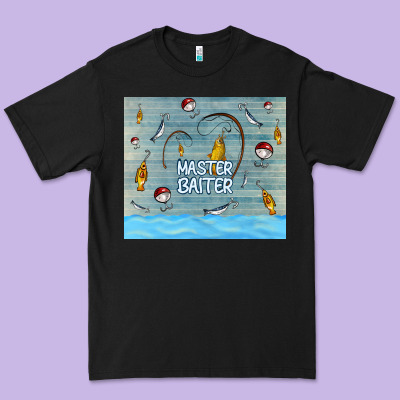 Master Baiter Premium Tee Designed By Tumblerdesignbyshophia