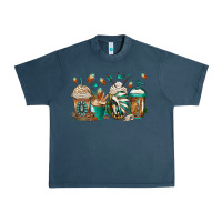 Midnight Navy indian headdress coffee cups Urban Heavy Tee - Jasminsmagicworld