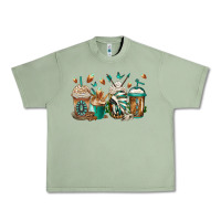 Oil Green indian headdress coffee cups Urban Heavy Tee - Jasminsmagicworld