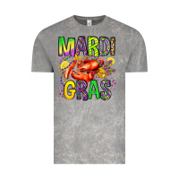 Cloud Rock mardi gras crawfish olivia Vintage Tee - OliviaCreatesArt