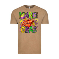 Vintage Coffee mardi gras crawfish olivia Vintage Tee - OliviaCreatesArt