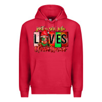 Cardinal just a girl who loves christmas Premium Hoodie - CowhideDigitalArt