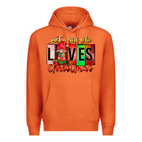 Carrot just a girl who loves christmas Premium Hoodie - CowhideDigitalArt