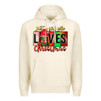Tofu just a girl who loves christmas Premium Hoodie - CowhideDigitalArt