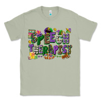 Matcha speech therapist mardi gras cowgirl Classic Tee - CowGirlArtShop