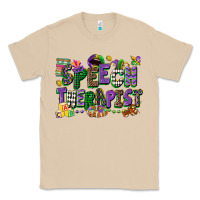Speech Therapist Mardi Gras Cowgirl Classic Tee | Teevron