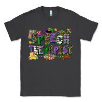 Smoke speech therapist mardi gras cowgirl Classic Tee - CowGirlArtShop