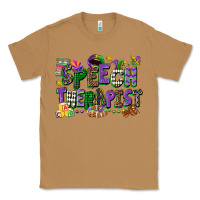 Toasted Coconut speech therapist mardi gras cowgirl Classic Tee - CowGirlArtShop