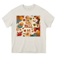 Hello Fall Heavy Core Tee | Teevron