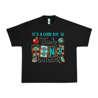 Black it's a good day to teach tiny humans Urban Heavy Tee - OliviaCreatesArt