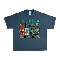 Midnight Navy it's a good day to teach tiny humans Urban Heavy Tee - OliviaCreatesArt