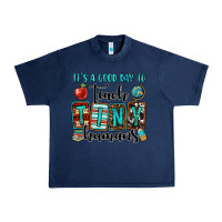 Navy it's a good day to teach tiny humans Urban Heavy Tee - OliviaCreatesArt