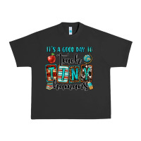 Pigment Black it's a good day to teach tiny humans Urban Heavy Tee - OliviaCreatesArt