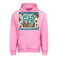 Fuchsia Pink it’s a beautiful day to smile Urban Hoodie - JahusDesignShop