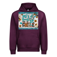 Mauve Wine it’s a beautiful day to smile Urban Hoodie - JahusDesignShop