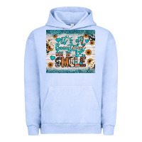 Pigment Grape Ice it’s a beautiful day to smile Urban Hoodie - JahusDesignShop