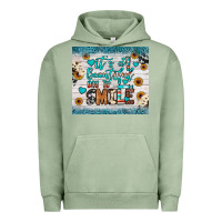 Pigment Oil Green it’s a beautiful day to smile Urban Hoodie - JahusDesignShop