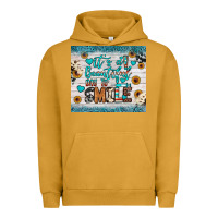 Pigment Peanut Butter it’s a beautiful day to smile Urban Hoodie - JahusDesignShop