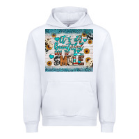 White it’s a beautiful day to smile Urban Hoodie - JahusDesignShop