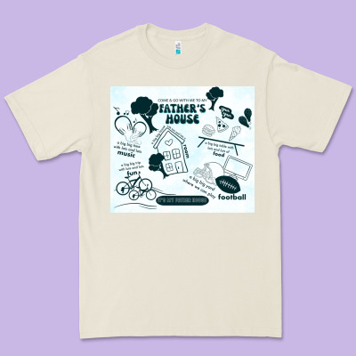 Father's House Premium Tee Designed By Tumblerdesignbyshophia