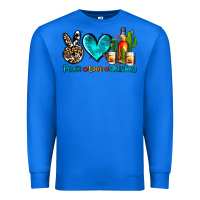 True Royal peace love whiskey Premium Sweatshirt - AdoDesignShop