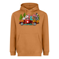 Meerkat lpn nurse truck with cactus and sunflowers Heavyweight Hoodie - AdoDesignShop
