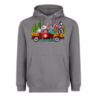 Storm lpn nurse truck with cactus and sunflowers Heavyweight Hoodie - AdoDesignShop