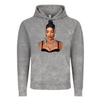 Cloud Rock black woman Vintage Hoodie - FaDigitalArtStudio