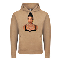 Vintage Coffee black woman Vintage Hoodie - FaDigitalArtStudio