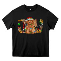 Black toy poodle christmas joy Heavy Core Tee - RanaPortraitStore