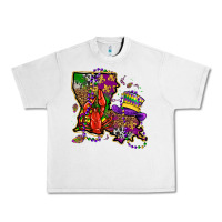 Lunar Rock mardi gras louisiana map Urban Heavy Tee - OliviaCreatesArt