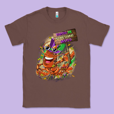 Throw Me Something Mister Classic Tee Designed By Cowgirlartshop