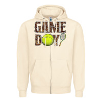 Sandshell tennis game day Zipper Hoodie - BarkalooDesign
