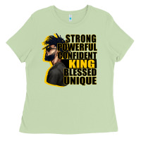 Matcha strong powerful confident king blessed unique Ladies Tee - CowGirlArtShop