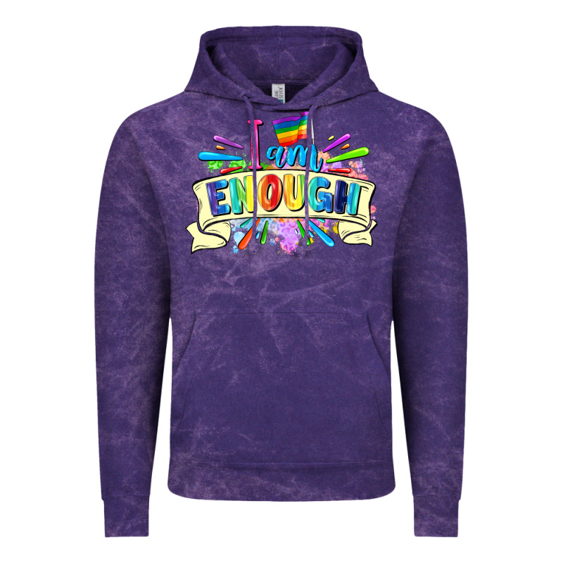 I Am Enough Vintage Hoodie by FaDigitalArtStudio | Teevron