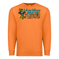 Carrot let me tell you about my jesus Premium Sweatshirt - AdoDesignShop