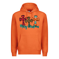 Carrot merry Christmas cross Premium Hoodie - CowhideDigitalArt