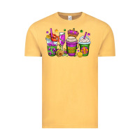 Vintage Mustard mardi gras coffee cups Vintage Tee - OliviaCreatesArt