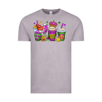 Vintage Zinc mardi gras coffee cups Vintage Tee - OliviaCreatesArt