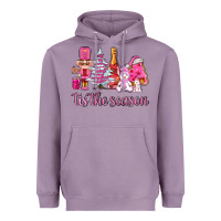 Lavender tis the season pink christmas Heavyweight Hoodie - AdoDesignShop