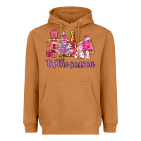Meerkat tis the season pink christmas Heavyweight Hoodie - AdoDesignShop