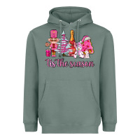 Sage tis the season pink christmas Heavyweight Hoodie - AdoDesignShop